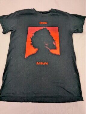 The Weeknd Heaven Las Vegas Black Tshirt Unisex Size Small
